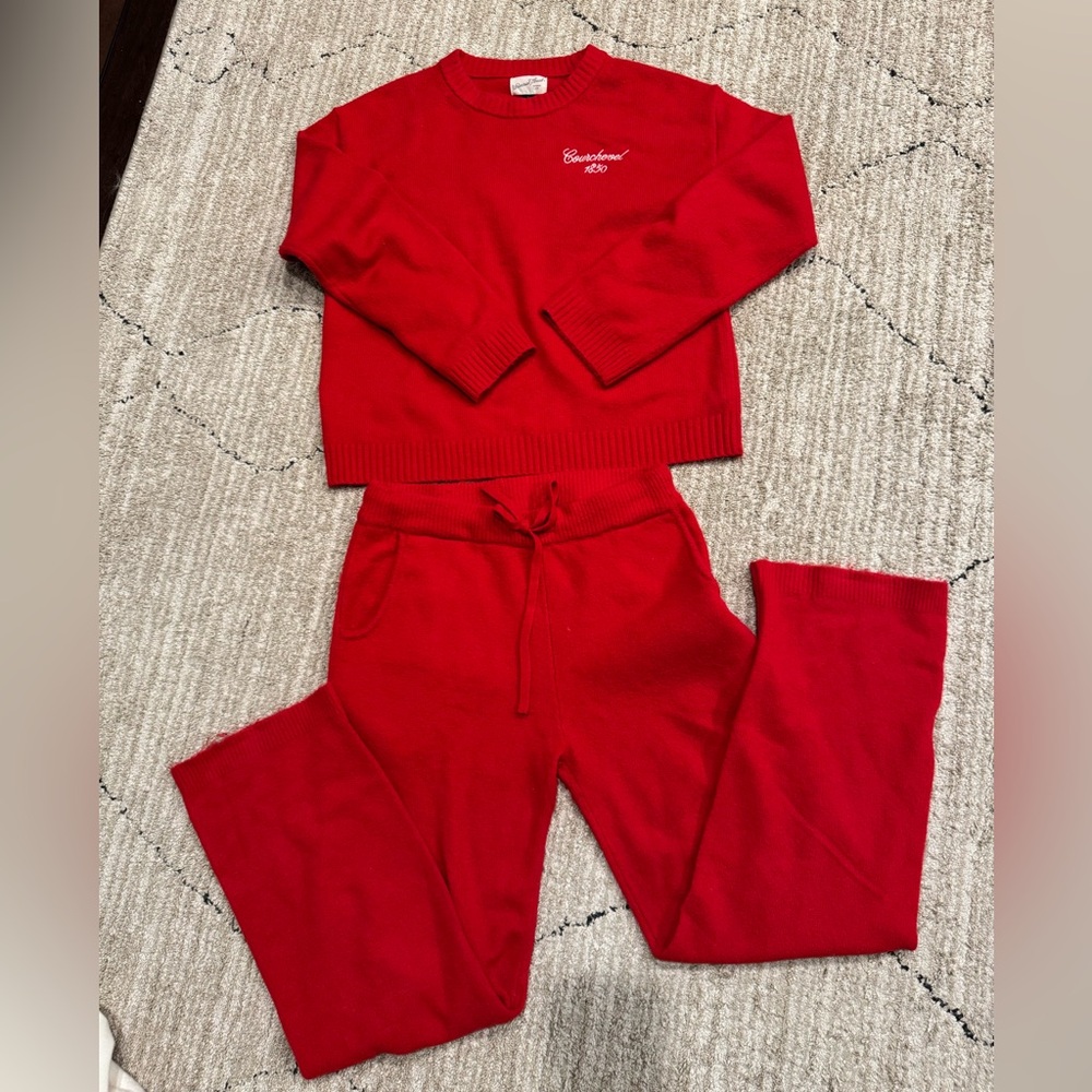 Universal thread Red Sweater and Pants Set